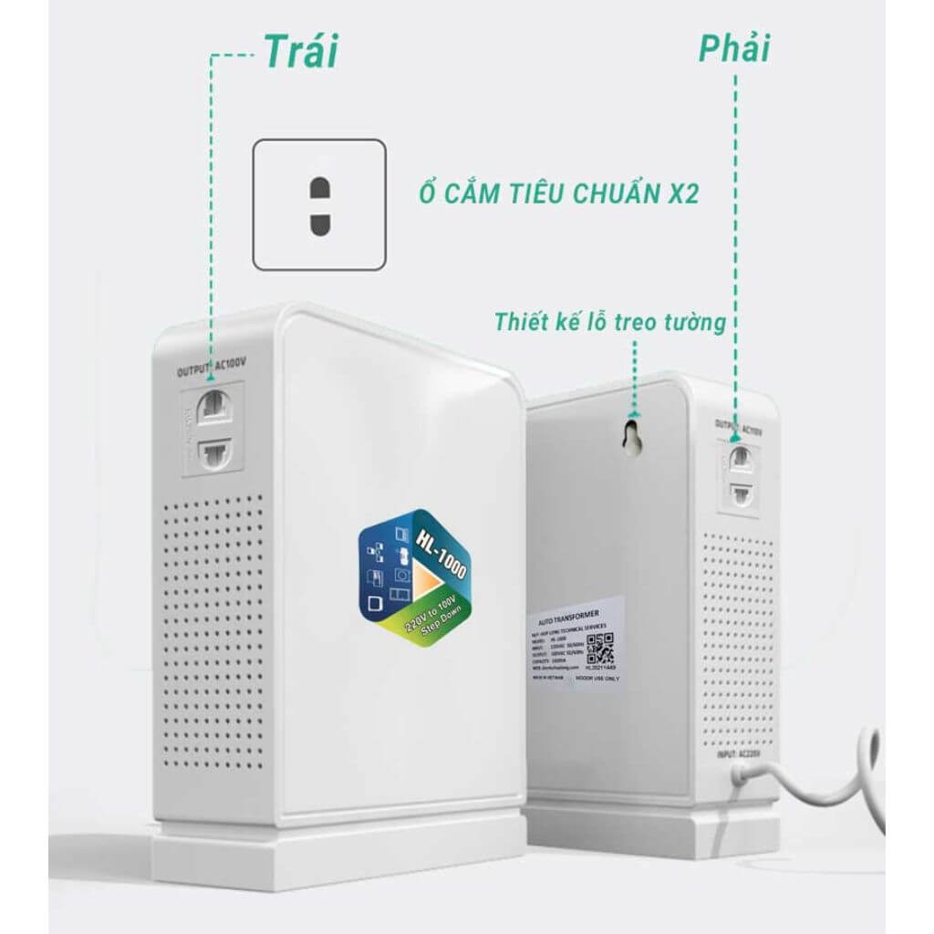 Đổi nguồn Hợp Long HL-2000 | Đổi nguồn 100V