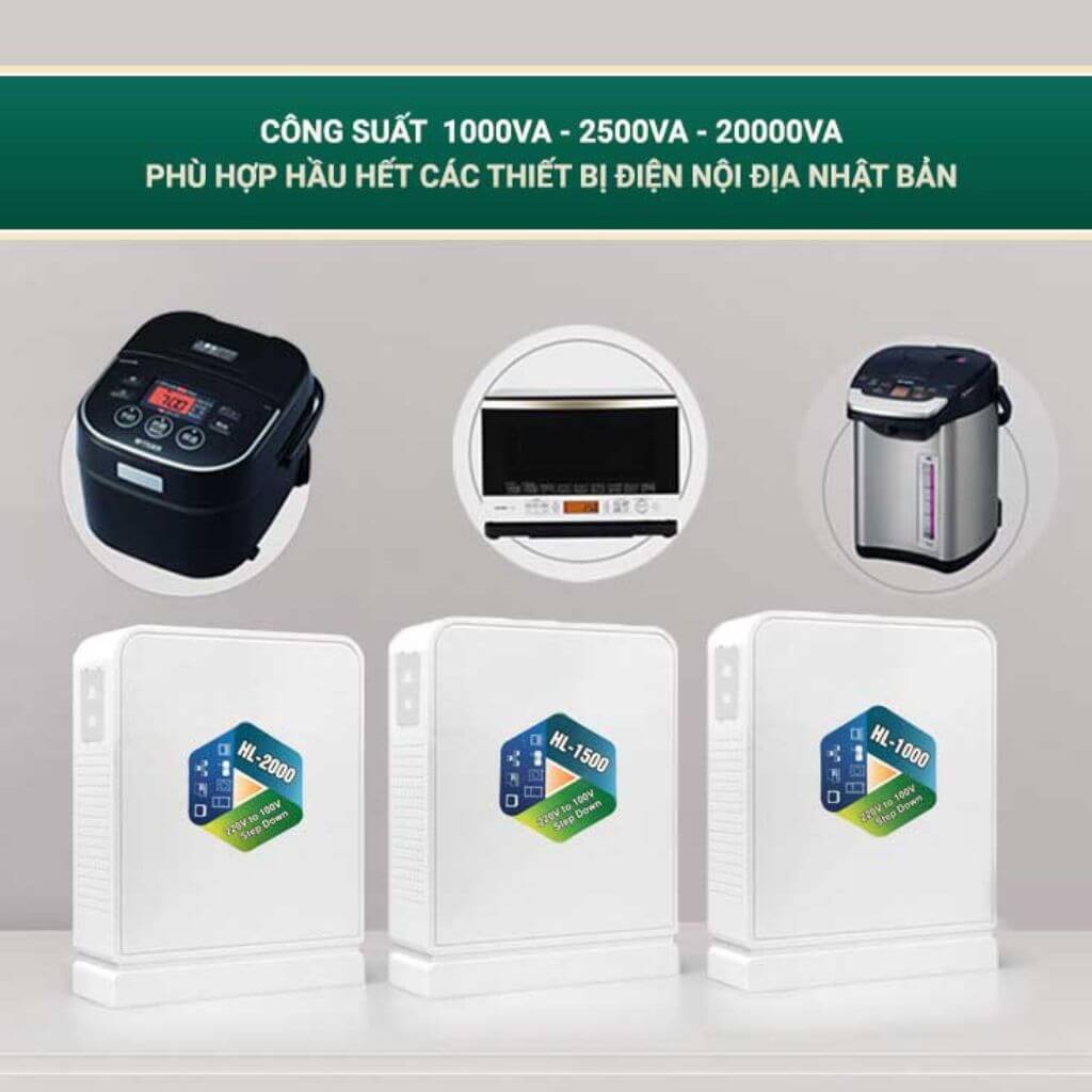 Đổi nguồn Hợp Long HL-2000 | Đổi nguồn 100V