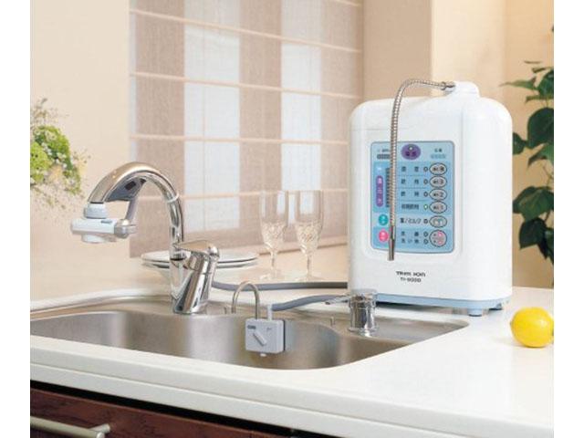 Máy lọc nước điện giải kiềm giàu Hydro Nhật nội địa Trim ion TI-9000