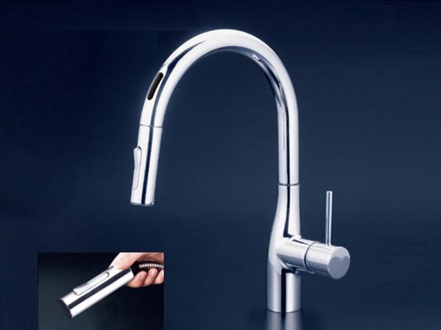 Vòi rửa bát cảm ứng Nhật nội địa KVK KM6071EC