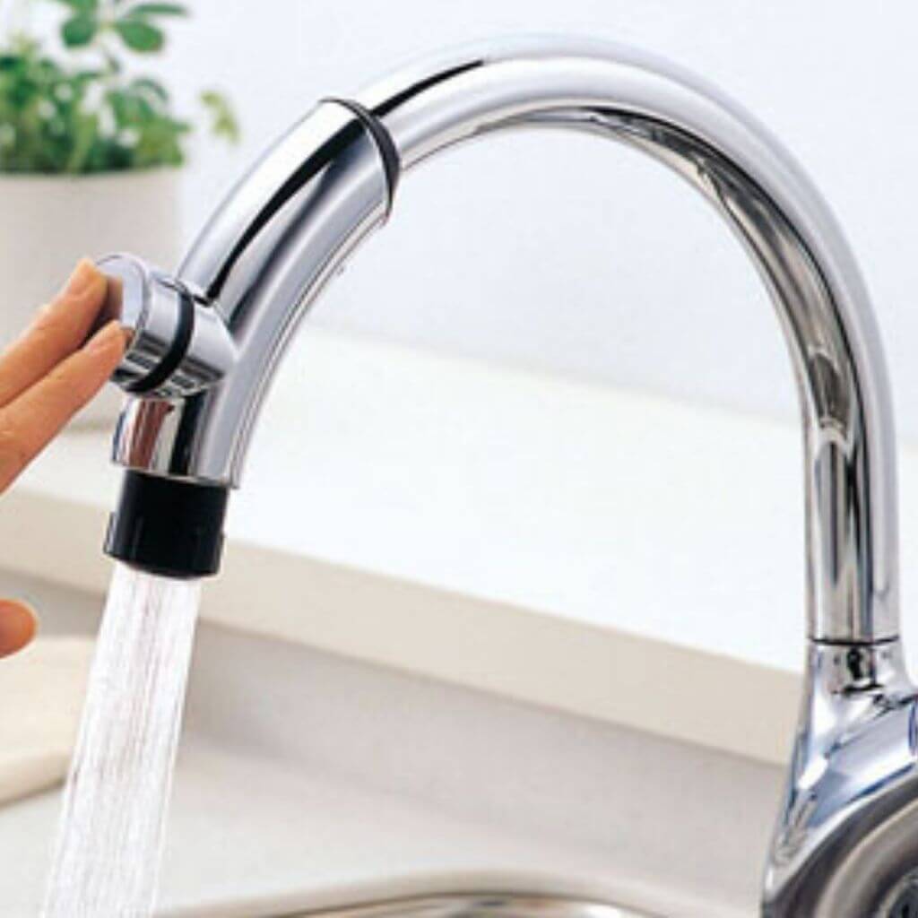 Vòi rửa bát Nhật nội địa Toto TKN34PBTA